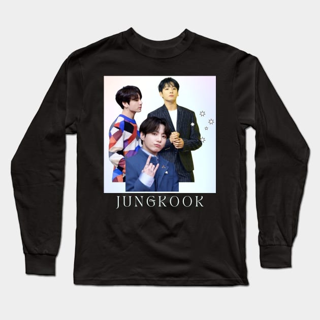 BTS Jungkook Long Sleeve T-Shirt by BOY MEET GIRL